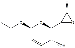 ba-L-galacto-Oct-2-enopyranoside, ethyl 6,7-anhydro-2,3,8-trideoxy- (9CI) 化学構造式