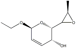 alpha-D-ido-Oct-2-enopyranoside,ethyl6,7-anhydro-2,3,8-trideoxy-(9CI) Struktur