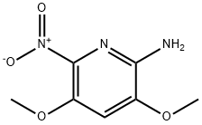 2-Pyridinamine,3,5-dimethoxy-6-nitro-(9CI) 化学構造式