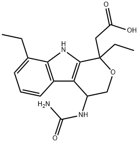 4-ureidoetodolac 结构式