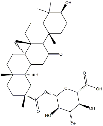 glycyrrhetyl 30-monoglucuronide Struktur