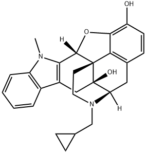 N-methylnaltrindole 结构式