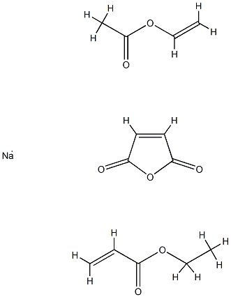 2-프로펜산,에틸에스테르,에테닐아세테이트및2,5-푸란디온중합체,가수분해,나트륨염