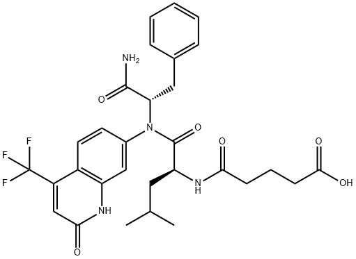 7-글루타릴-류실-페닐알라닌아미드-4-트리플루오로메틸-2-퀴놀리논