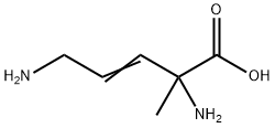 3-Pentenoicacid,2,5-diamino-2-methyl-(9CI),111717-27-2,结构式