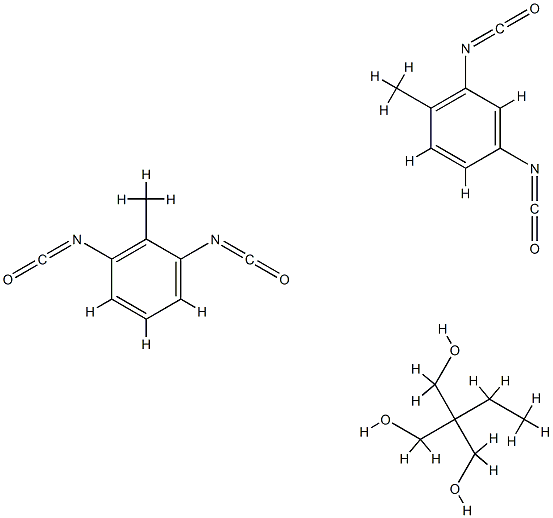 1,3-Propanediol, 2-ethyl-2-(hydroxymethyl)-, polymer with 1,3-diisocyanato-2-methylbenzene and 2,4-diisocyanato-1-methylbenzene|