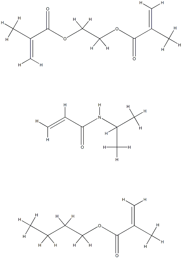 poly(N-isopropylacrylamide-co-butyl methacrylate) Structure