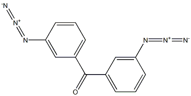 3,3''-DIAZIDOBENZOPHENONE Structure