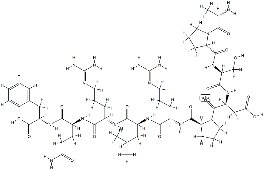 Antrin (rat) 结构式