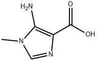 1H-Imidazole-4-carboxylicacid,5-amino-1-methyl-(9CI) 化学構造式