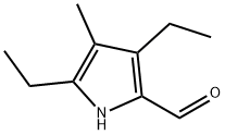 1H-Pyrrole-2-carboxaldehyde,3,5-diethyl-4-methyl-(9CI) Struktur