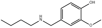 4-[(butylamino)methyl]-2-methoxyphenol,112520-76-0,结构式