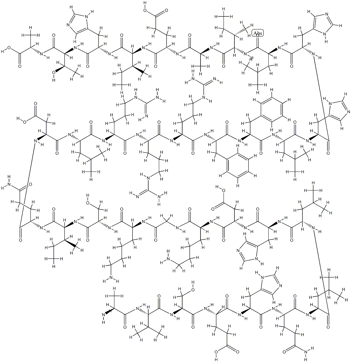 释放肽pTH-Related Protein (1-34),112540-82-6,结构式