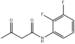 N-(2,3-二氟苯基)-3-氧代丁酰胺,1125702-46-6,结构式