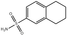5,6,7,8-tetrahydronaphthalene-2-sulfonamide Structure