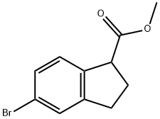 (rac)-5-bromoindan-1-carboxylic acid methyl ester