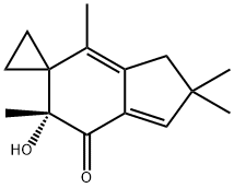 6-deoxyilludin M 化学構造式