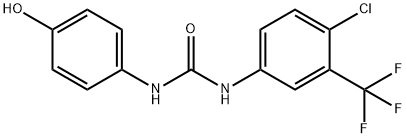 N-[4-Chloro-3-(trifluoromethyl)phenyl]-N'-(4-hydroxyphenyl)urea