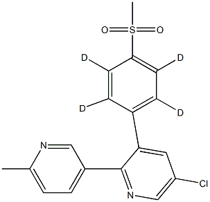 依托度昔布D4,1131345-14-6,结构式