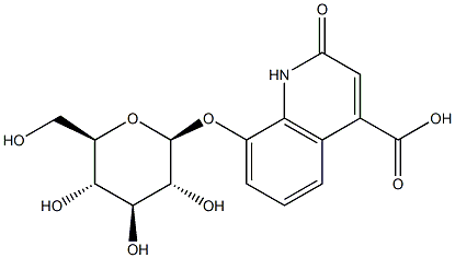 113202-67-8 8-(β-D-Glucopyranosyloxy)-1,2-dihydro-2-oxo-4-quinolinecarboxylic acid