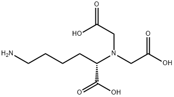 N,N-双(羧甲基)-L-赖氨酸, 113231-05-3, 结构式