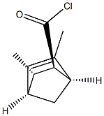 Bicyclo[2.2.1]hept-5-ene-2-carbonyl chloride, 3,6-dimethyl-, (2-endo,3-exo)- (9CI) Structure