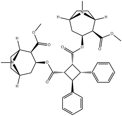 ζ-Truxilline 结构式