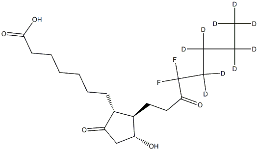 鲁比前列素-D9, 1134188-25-2, 结构式