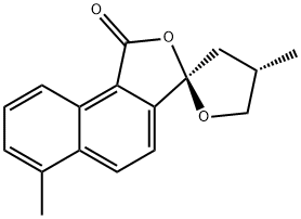 Epidanshenspiroketallactone Structure