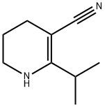 3-Pyridinecarbonitrile,1,4,5,6-tetrahydro-2-(1-methylethyl)-(9CI) 结构式