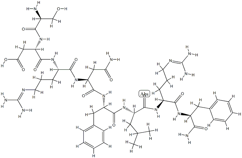 SDRNFLRFamide Struktur