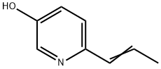 3-Pyridinol,6-(1-propenyl)-(9CI) Structure