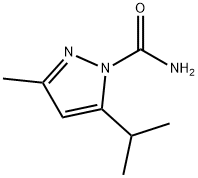 113630-76-5 1H-Pyrazole-1-carboxamide,3-methyl-5-(1-methylethyl)-(9CI)