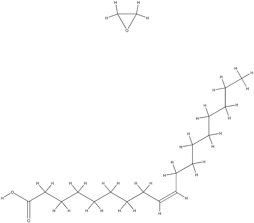 9-Octadecenoic acid (Z)-, polymer with oxirane 结构式