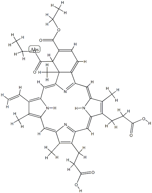 benzoporphyrin D Structure