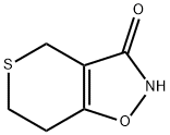 4H-Thiopyrano[3,4-d]isoxazol-3(2H)-one,6,7-dihydro-(9CI) Struktur