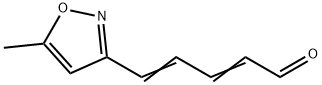 2,4-Pentadienal,5-(5-methyl-3-isoxazolyl)-(9CI) Struktur