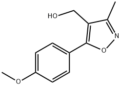 4-Isoxazolemethanol,5-(4-methoxyphenyl)-3-methyl-(9CI)|