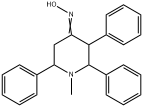 1-Methyl-2,3,6-triphenyl4-piperidinamine oxime Struktur