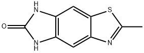 5H-Imidazo[4,5-f]benzothiazol-6-ol,2-methyl-(6CI) Struktur
