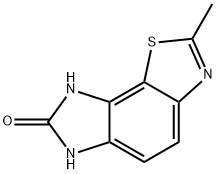 6H-Imidazo[4,5-g]benzothiazol-7-ol,2-methyl-(6CI) Structure