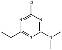 4-Chloro-N,N-Dimethyl-6-(Propan-2-Yl)-1,3,5-Triazin-2-Amine(WXC01060) Structure