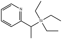 Pyridine,2-[1-(triethylsilyl)ethyl]-(9CI) Structure