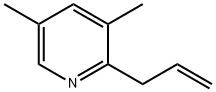 Pyridine,3,5-dimethyl-2-(2-propenyl)-(9CI),113985-35-6,结构式