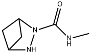 2,3-Diazabicyclo[2.1.1]hexane-2-carboxamide,N-methyl-(9CI) 化学構造式