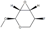 알파-L-릭소피라노사이드,메틸2,3-안하이드로-4-데옥시-4-플루오로-(9CI)