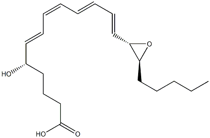 14(15)-epoxytetraene Struktur