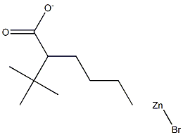 6-tert-Butoxy-6-oxohexylzinc bromide 0.5 M in Tetrahydrofuran 化学構造式