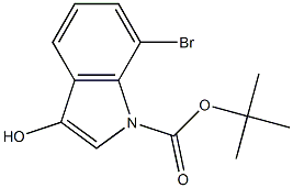 1-Boc-Indol-3-ol, 7-broMo (replaceMent for 7-broMo- Indoxyl) Structure