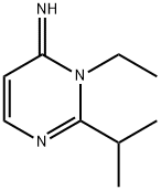 4(3H)-Pyrimidinimine,3-ethyl-2-(1-methylethyl)-(9CI) Structure